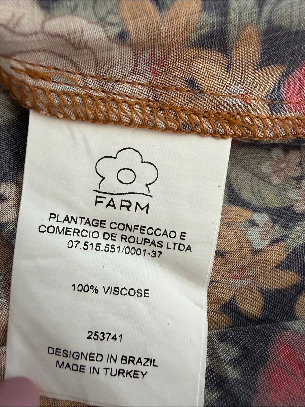 Farm Rio Madrid Wrap Maxi Dress M - Picture 8 of 9